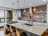 Transitional Kitchen by Bay Area Contracting, Inc.