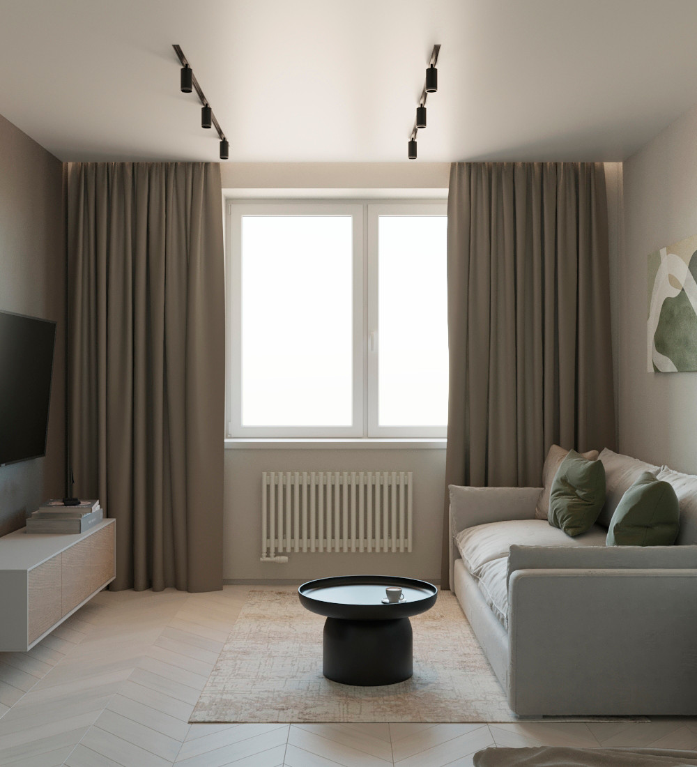 Квартира для холостяка в современном стиле