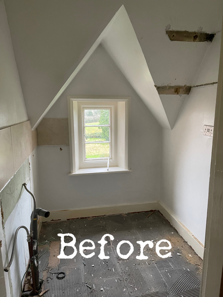 Attic bathroom - Old Vicarage