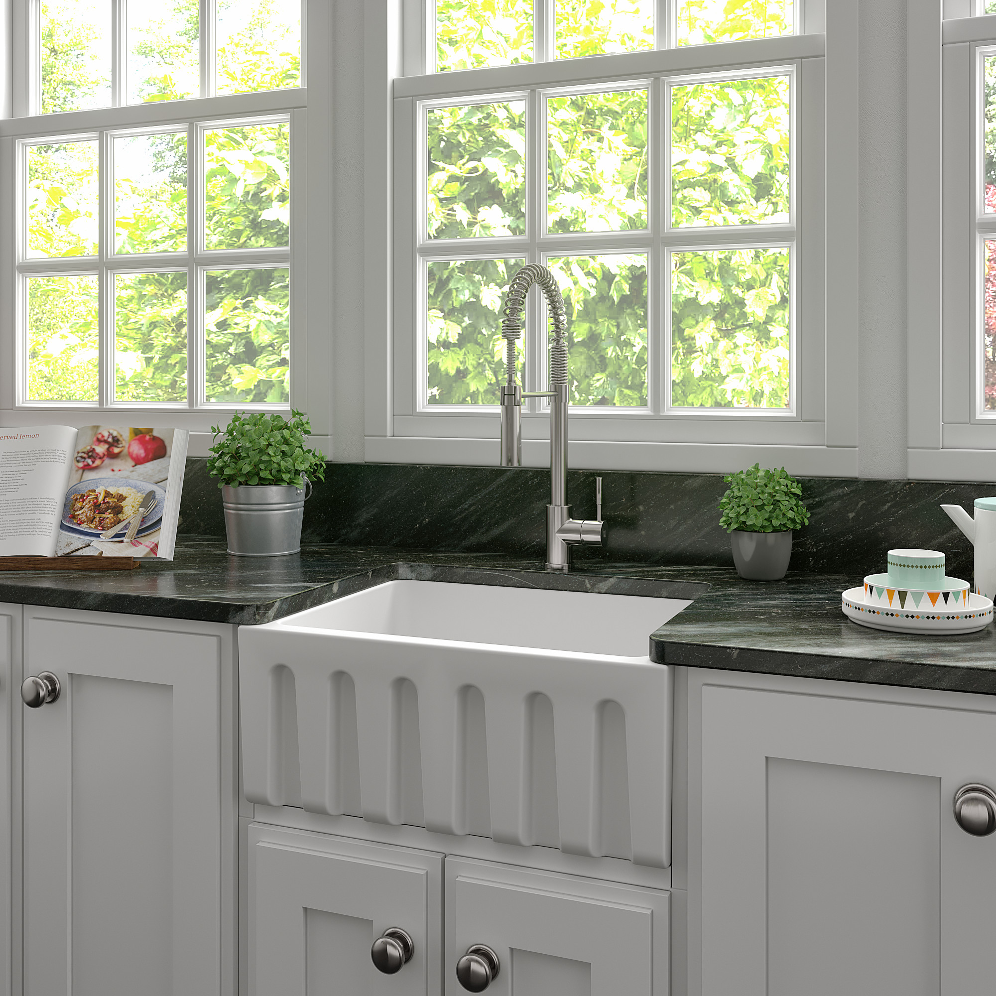 ZLINE Fireclay Sinks