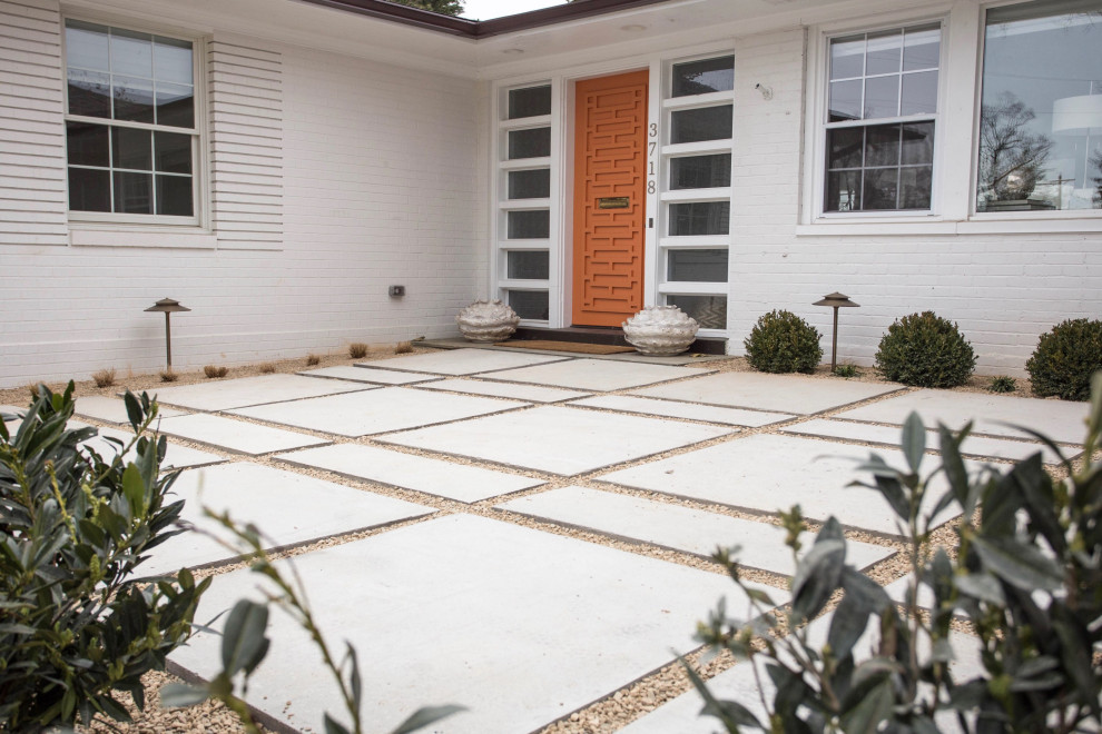 Modern Lanscaping - Midcentury - Patio - Other - by Lynchburg ...