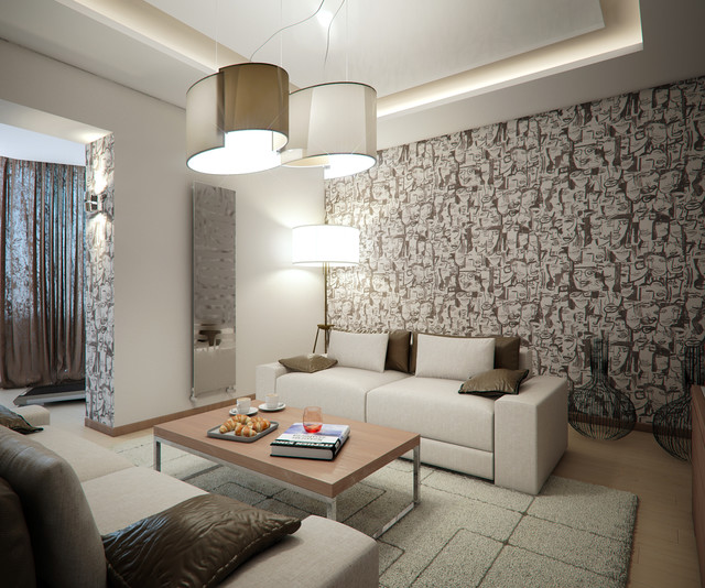 Wohnzimmer modern-rendering