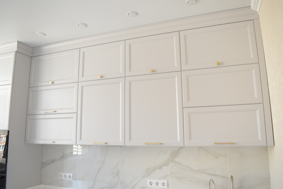 Андора МДФ под потолок с акриловой столешницей