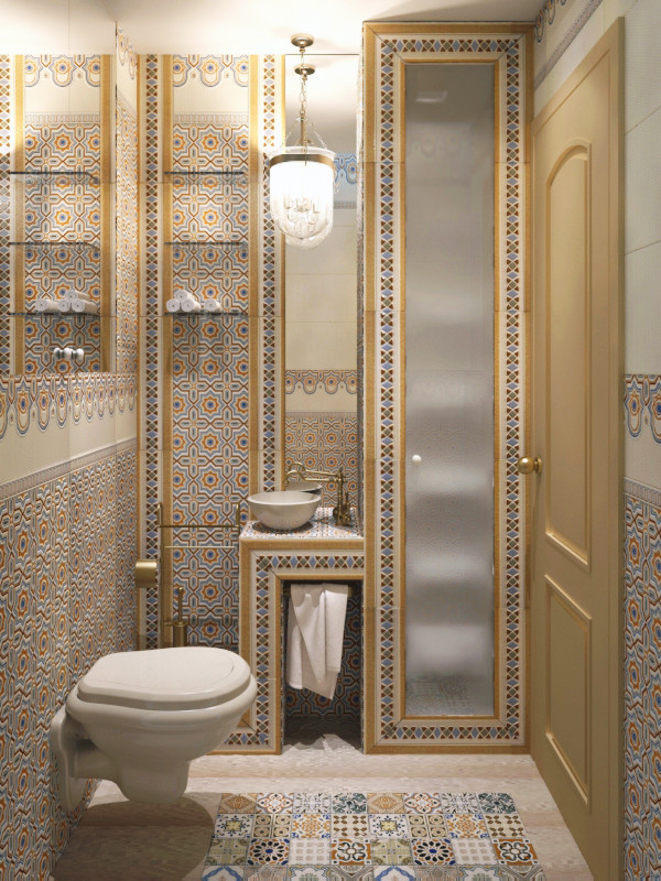 Ванная комната в Марокканском стиле