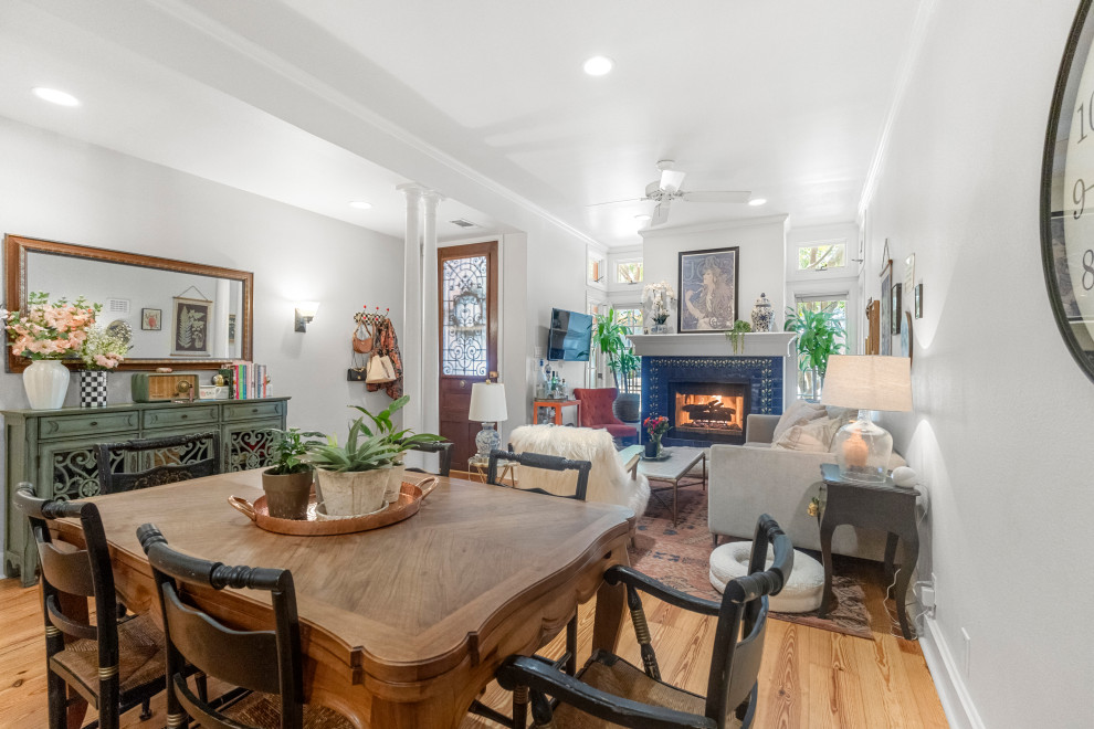 Clarksville Living and Dining space