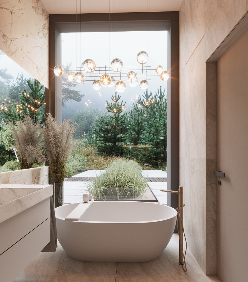 Дизайн светлого сан.узла