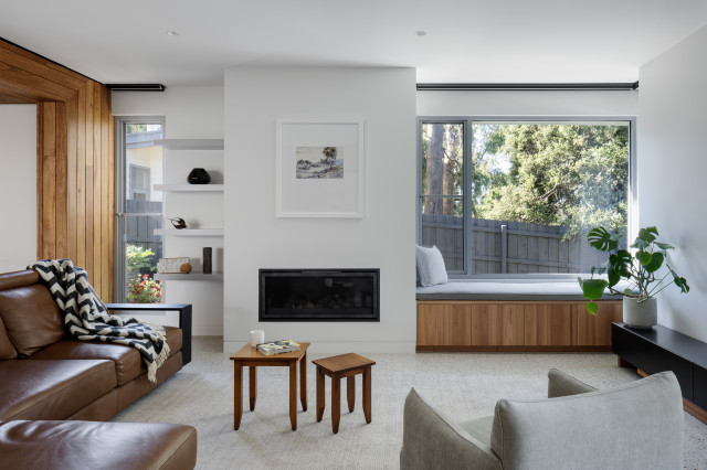 Earth + Sky House modern-living-room