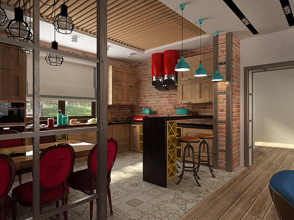 Дом в стиле Лофт