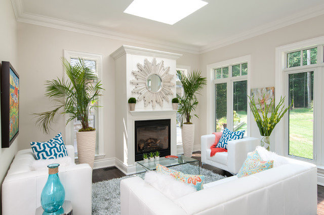 Medowcliffe Drive contemporary-vardagsrum