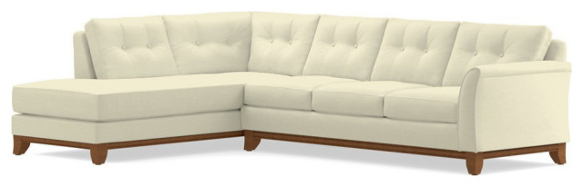 Apt2B Marco 2-Piece Sectional Sofa, Cream, Chaise on Left