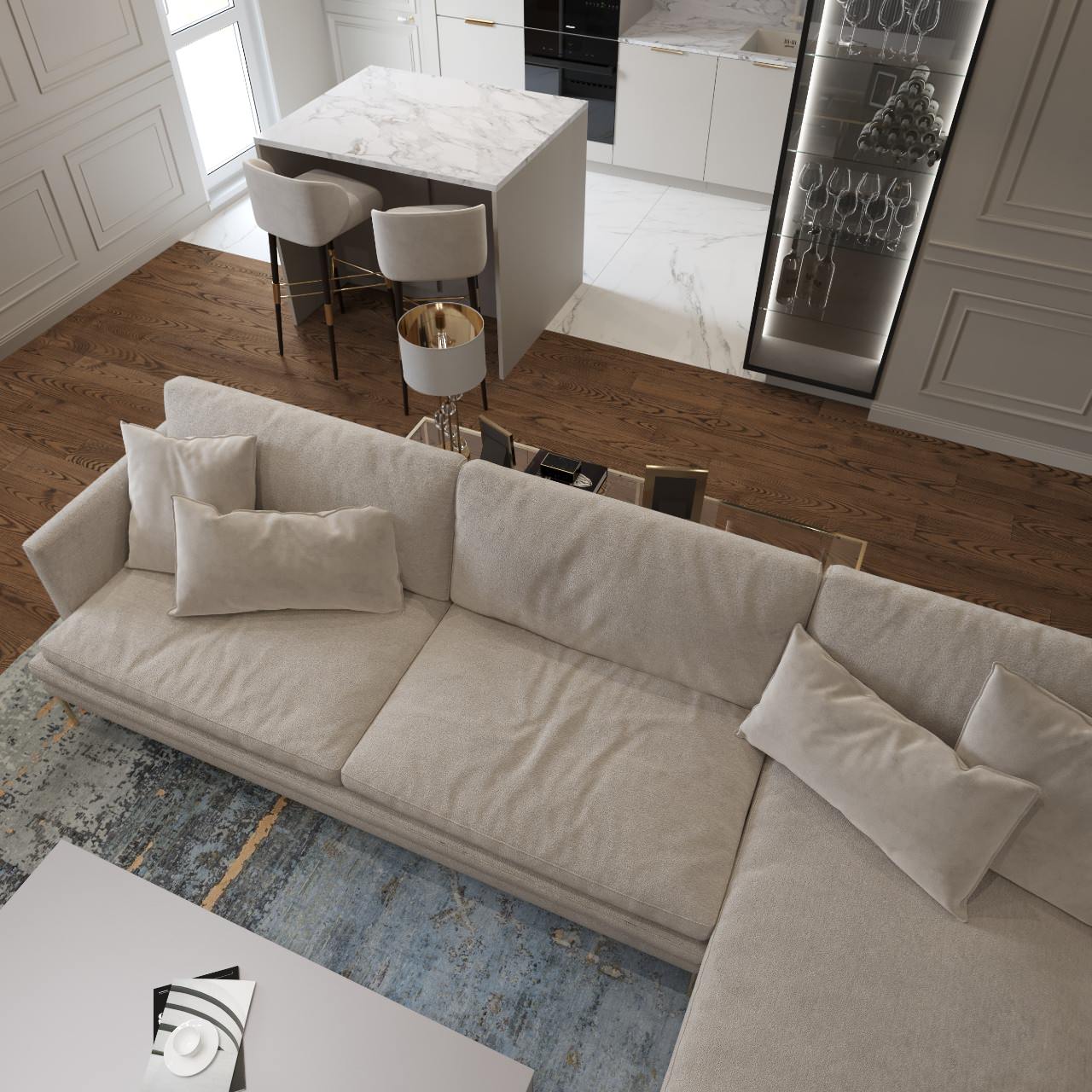 Квартира в центре Санкт-Петербурга 178м2