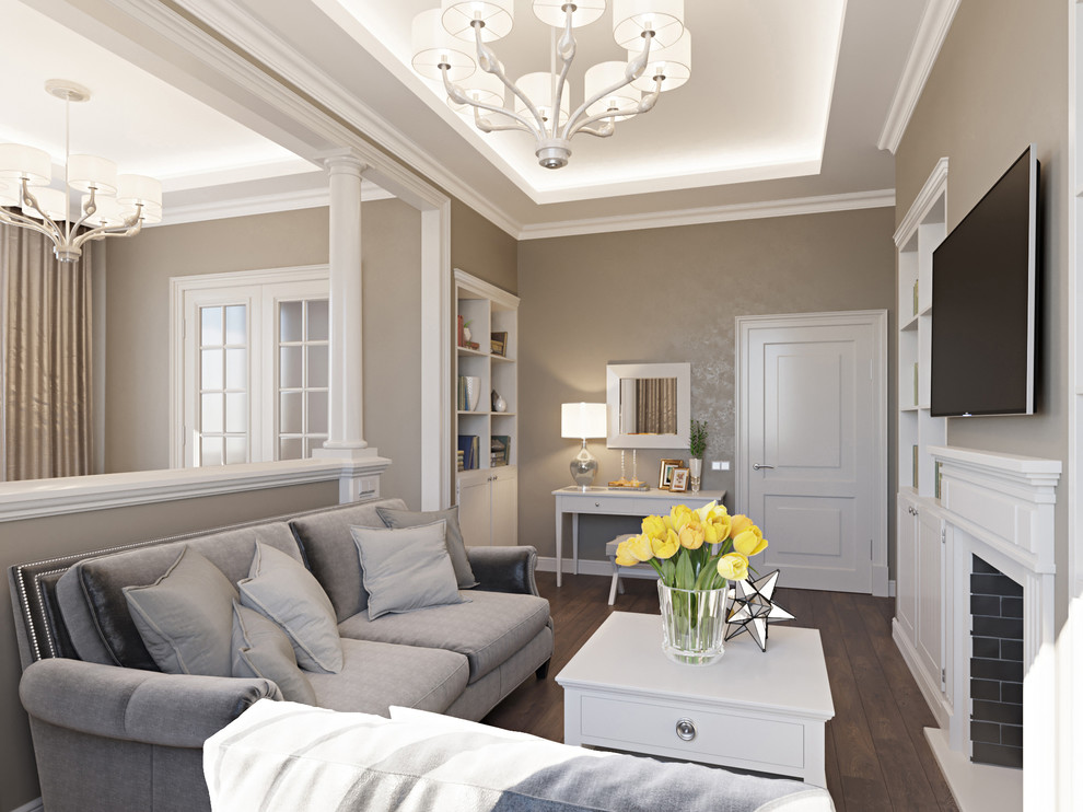 Дизайн-проект спальни и лаунж-зоны