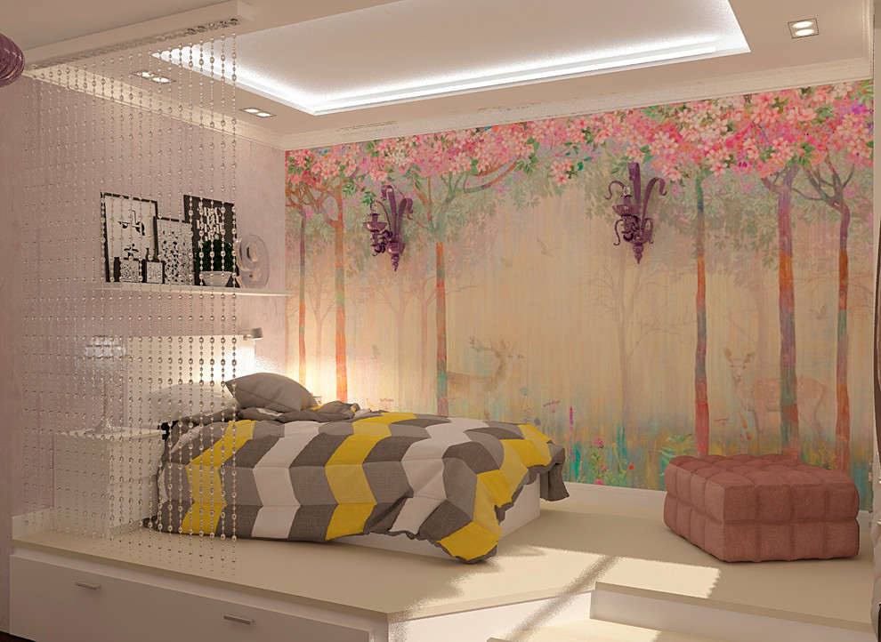 Комната девочки 9 лет в частном доме