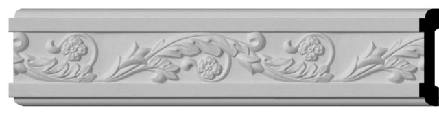 4 3//8H x 3//4P x 94 1//2L Versailles Chair Rail