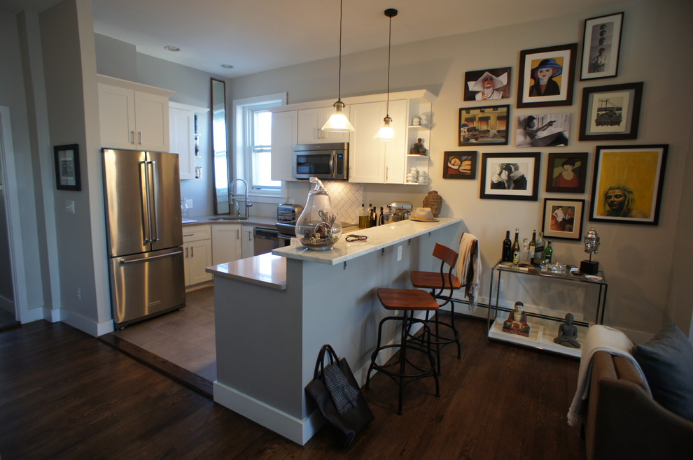 South Boston Penthouse Kitchen