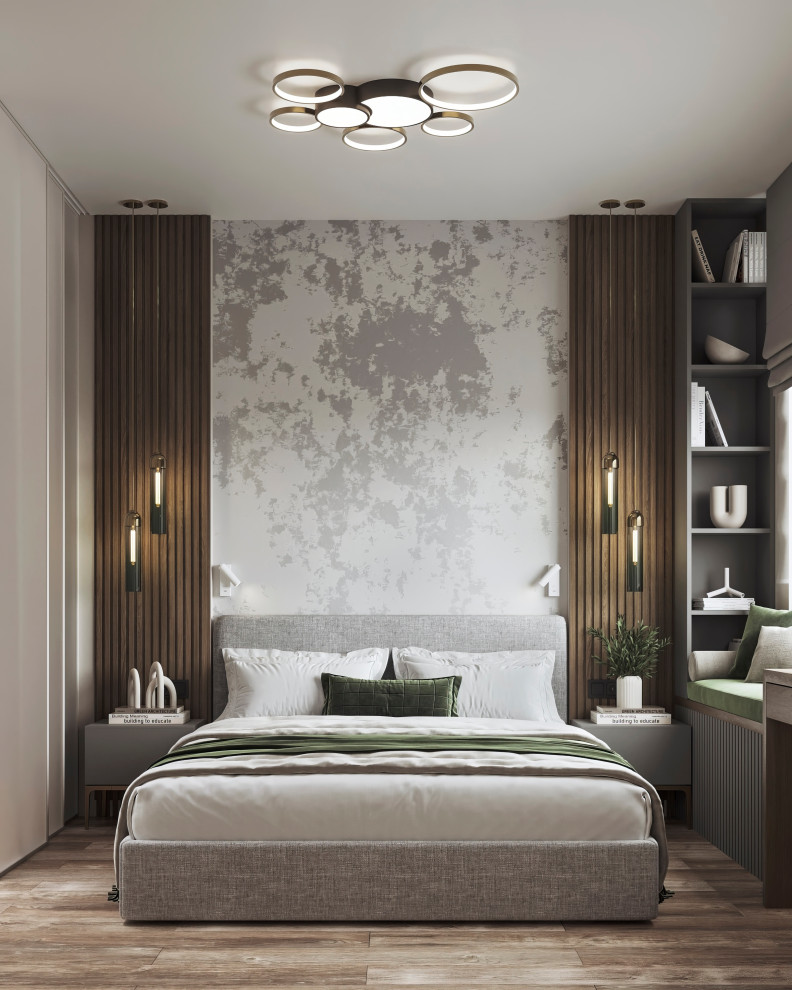 ЖК Nagatino i-Land. Спальня 10м2