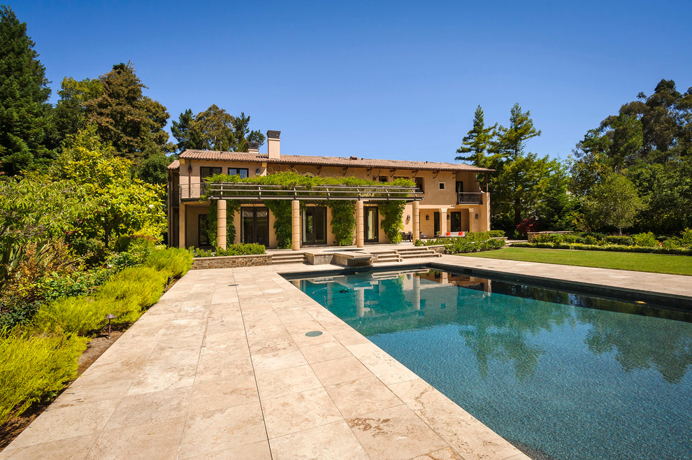 Inspiration for a mediterranean pool in San Francisco.