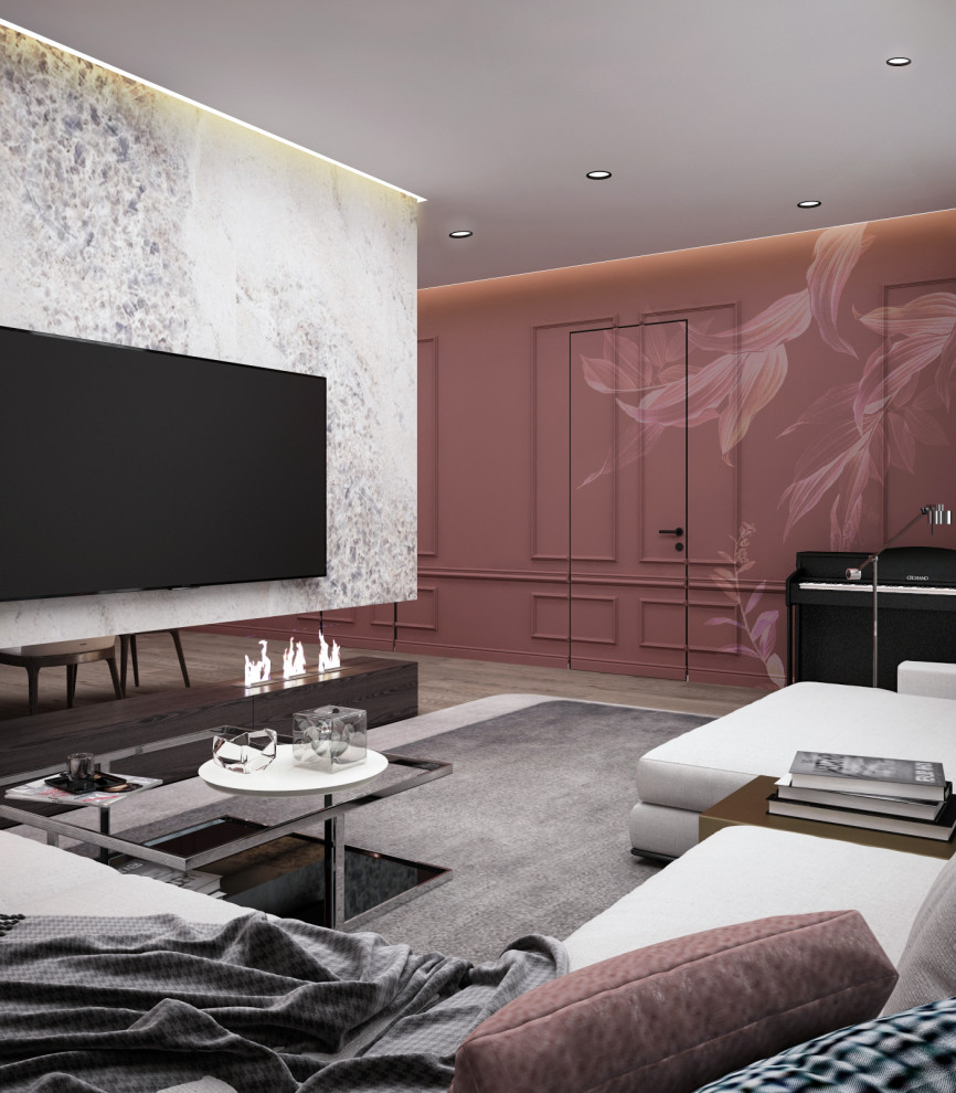 Трехкомнатная квартира с огоньком