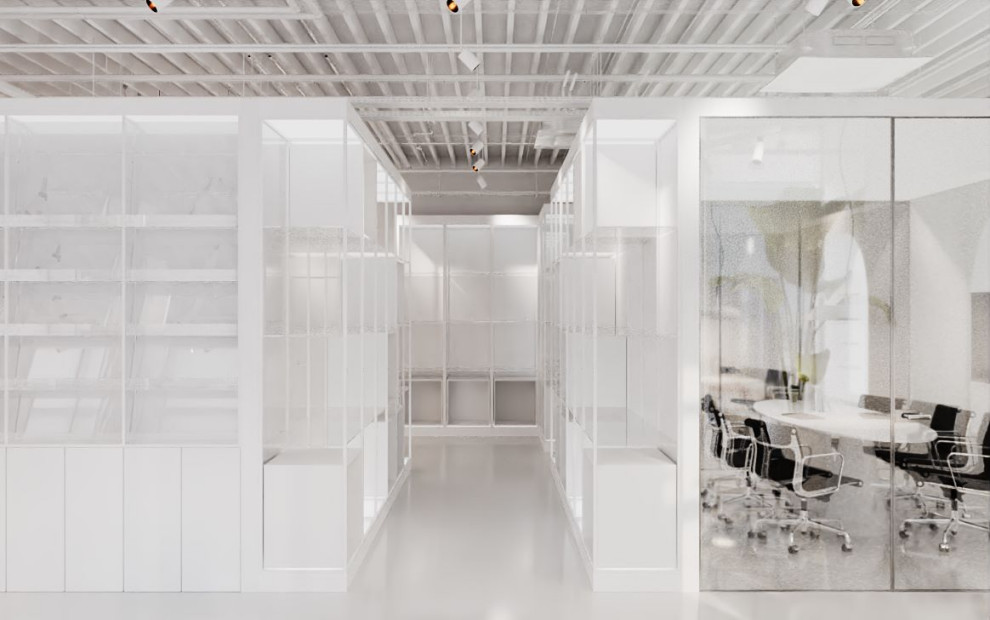 Москва, БЦ Портплаза, Шоурум Эрих Краузе, 260 кв.м, 2023 год