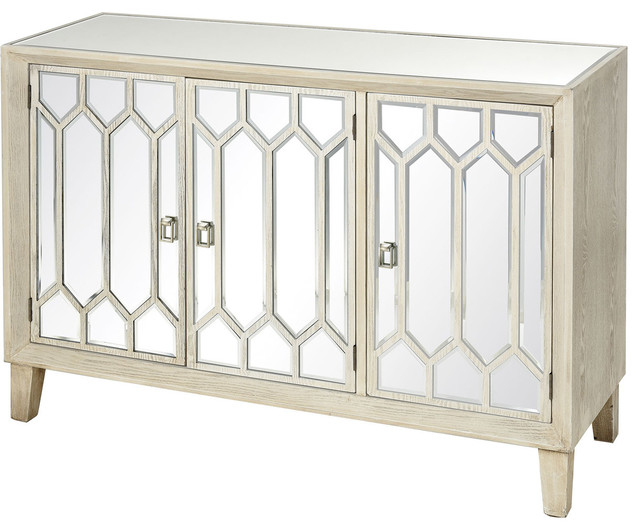 Merroway Mirror And Gold Cabinet Transitional Accent Chests Merroway Mirror And Gold Cabinet