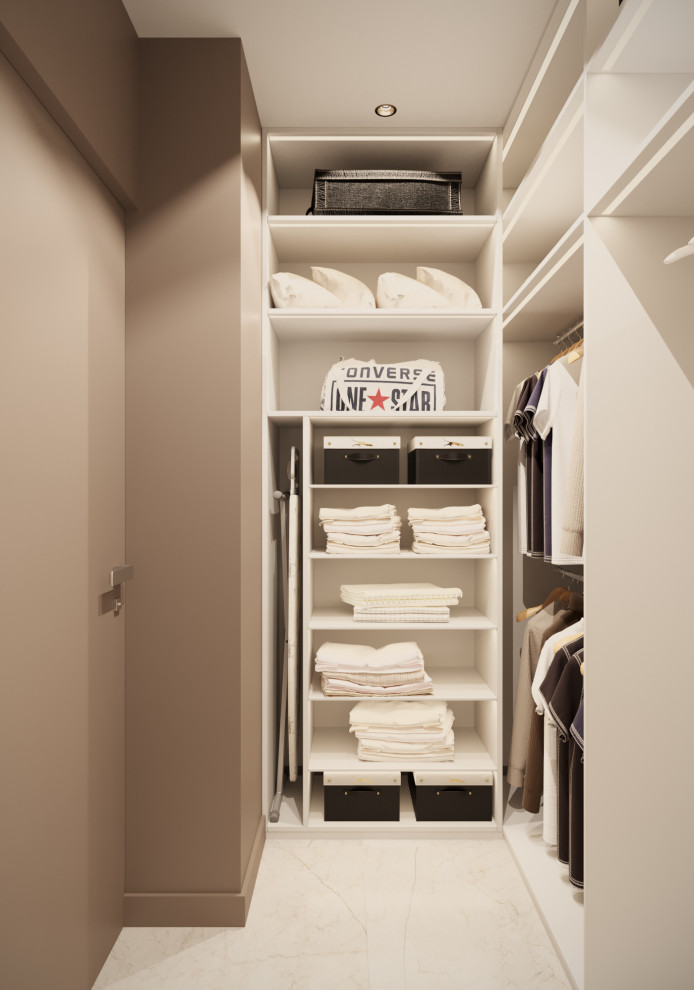 4-к квартира 105 м² в бардовых цветах