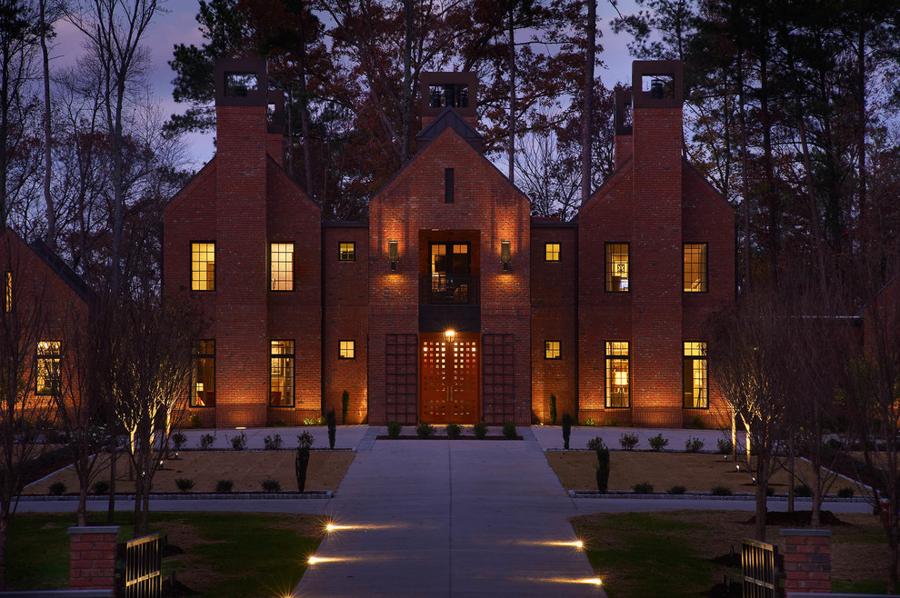 Transitional exterior in Raleigh.