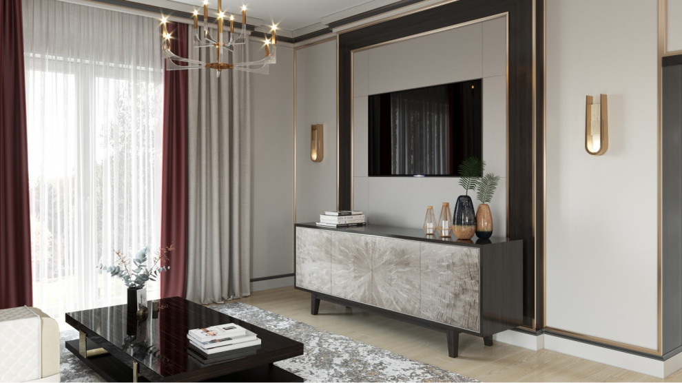 Дом в сосновом бору. Дизайн-проект трёхэтажного частного дома. Пермь