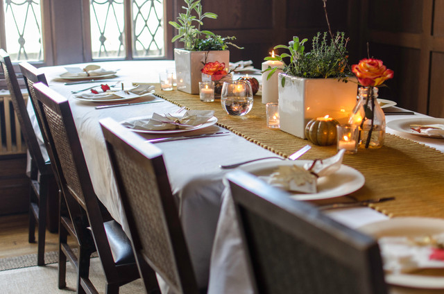秋冬のおしゃれなテーブルコーディネート30選 | Houzz (ハウズ)