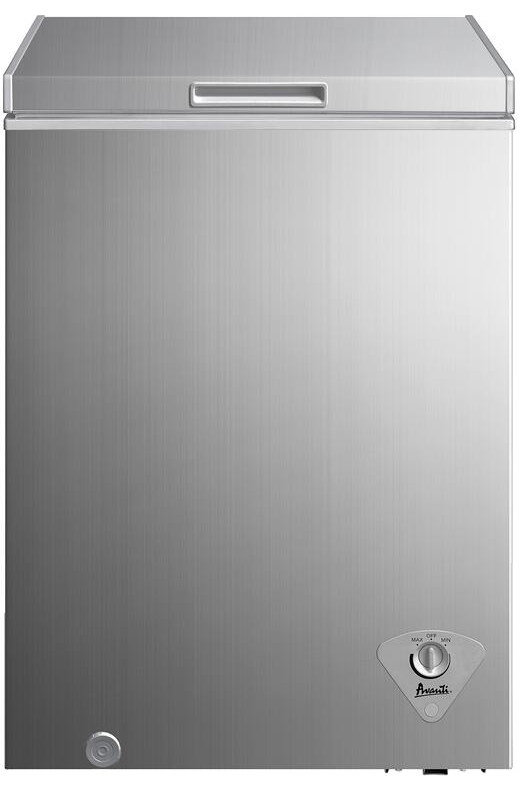 Avanti Chest Freezer in Stainless Steel Freezers by Appliances Connection Houzz