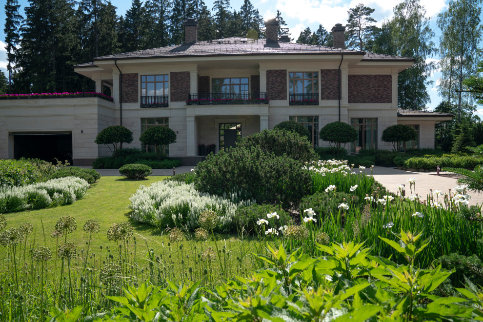 Вилла в стиле Райта. КП "Грибово" 2018 г.