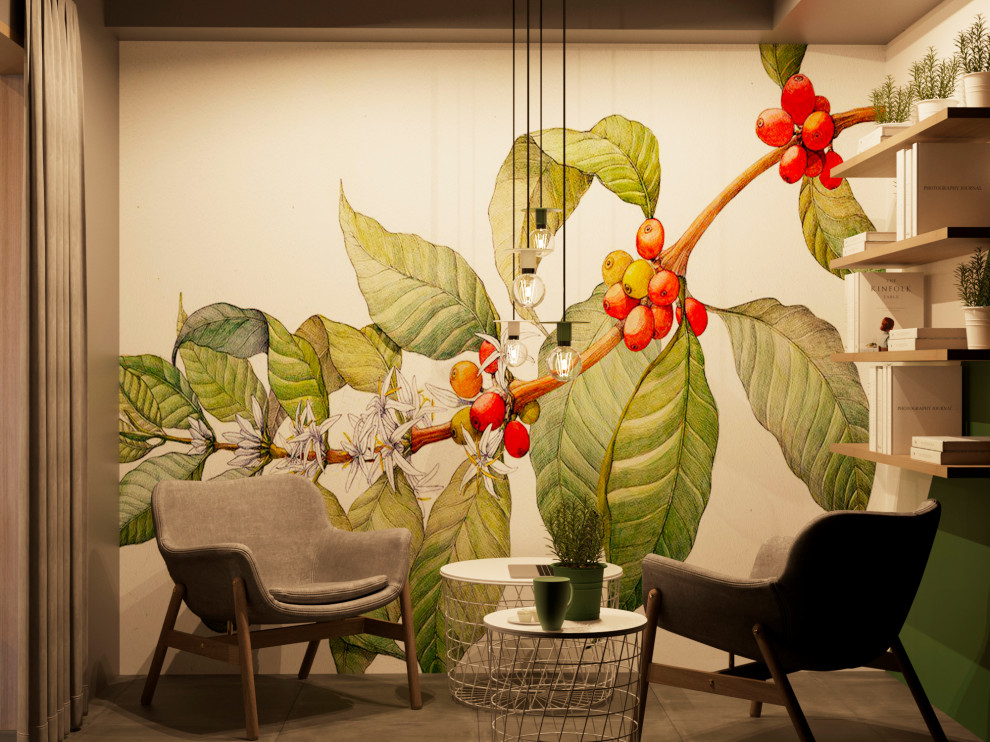 "Green Green". Сеть кофеен город Красноярск, 2021год.