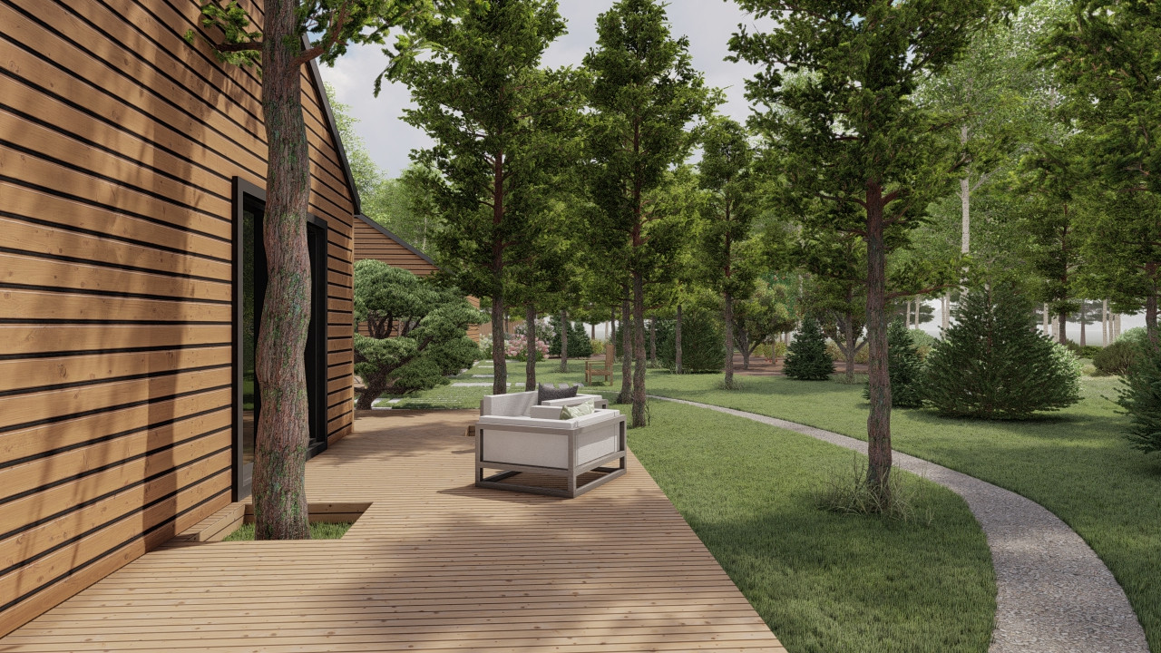 Лесной сад СветоТень 3D