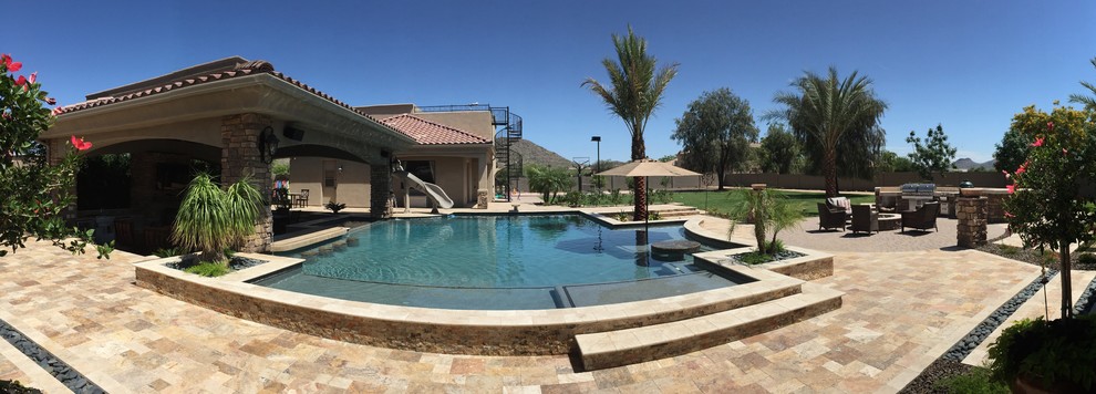 Transitional pool in Phoenix.