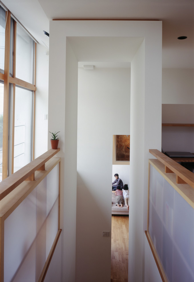 Design ideas for a mid-sized contemporary staircase in Other.