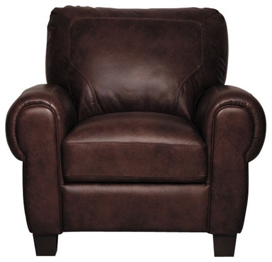 Luke Leather - Jackson Italian Leather Chair - Jackson-C