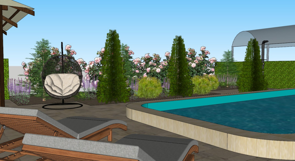 Отдых у бассейна