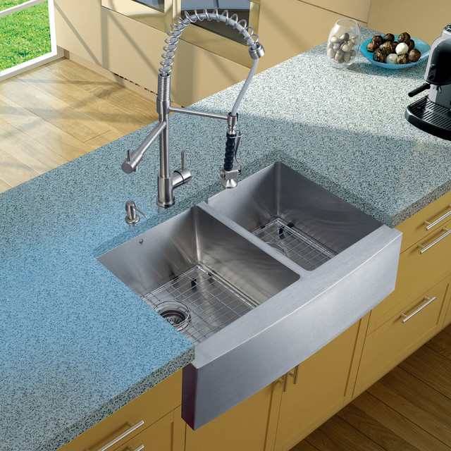 Best Of Double Modern Kitchen Sink Design images