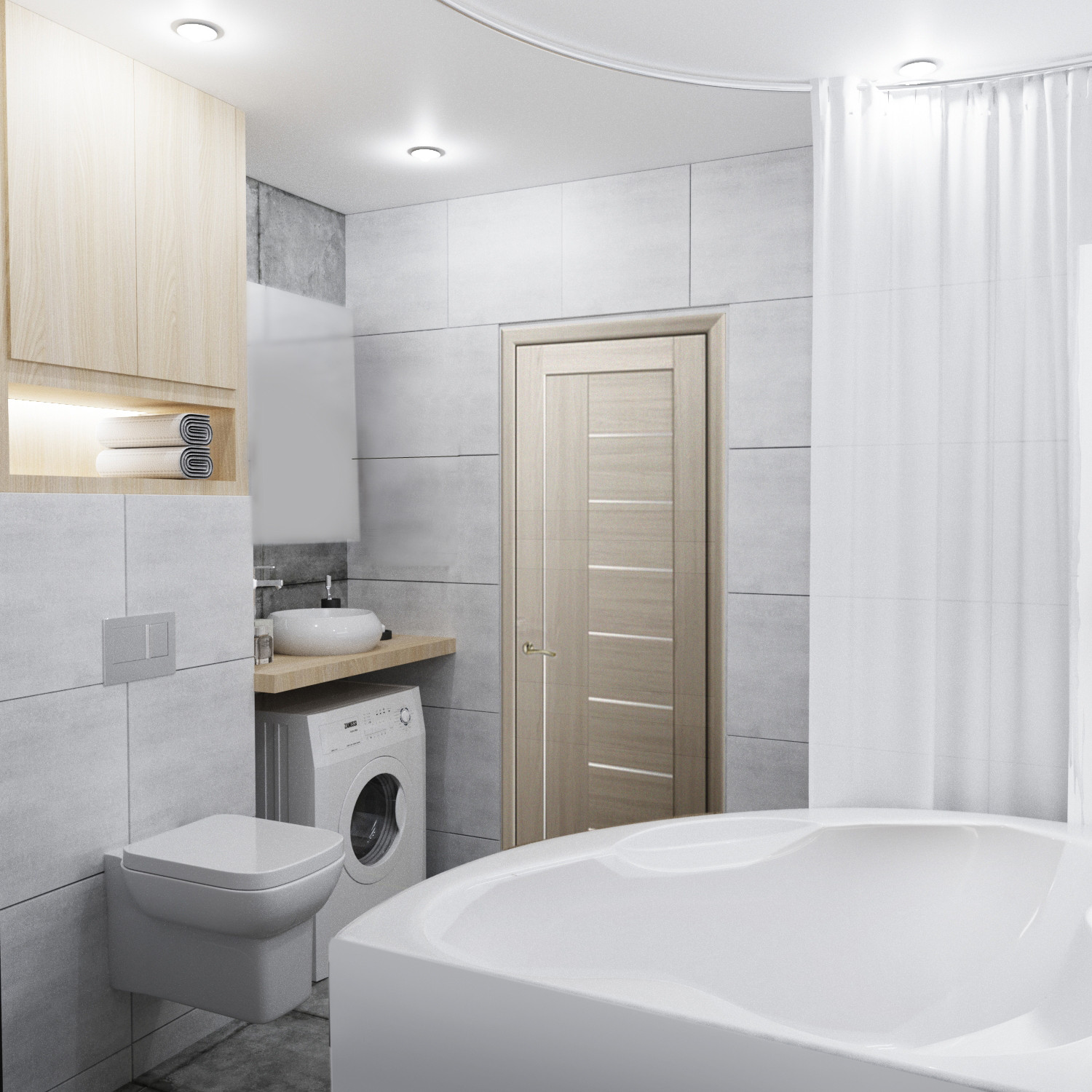 Двухкомнатная квартира в новостройке