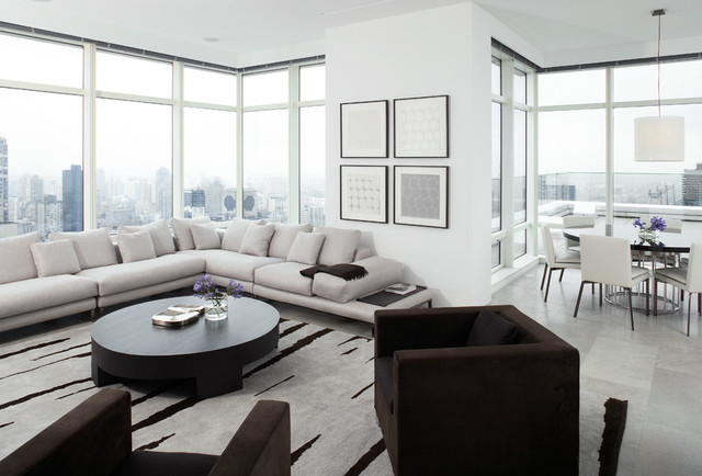 Upper East Side Apartment contemporary-vardagsrum