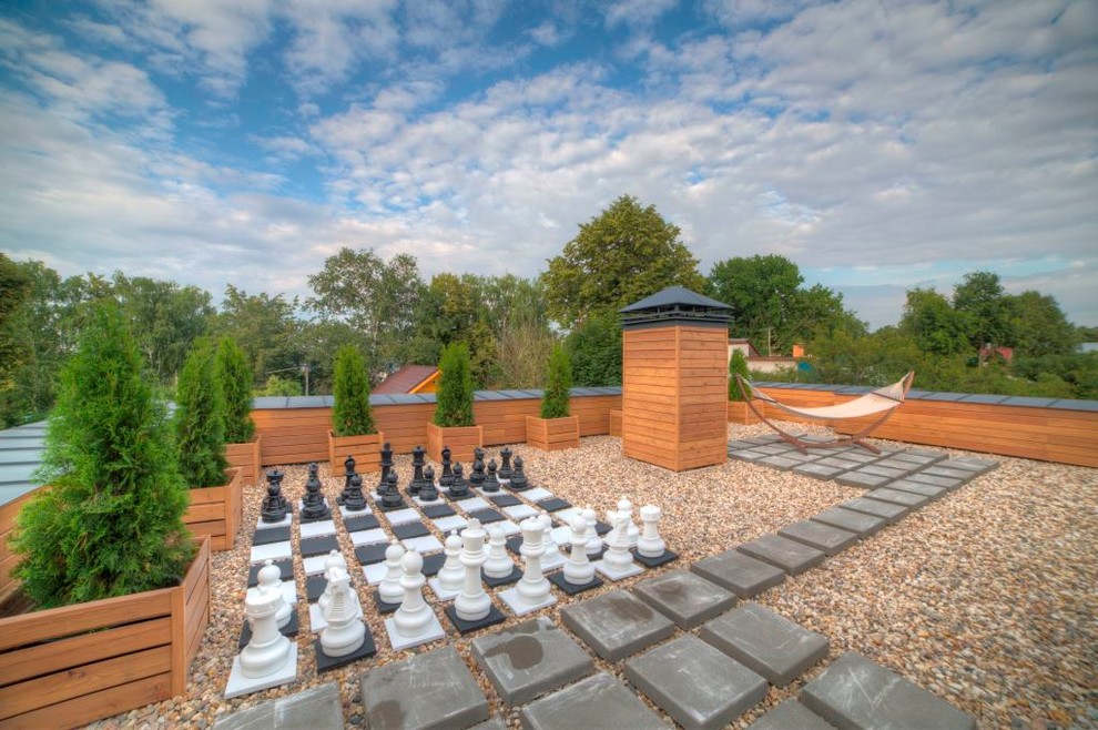 Норден с эксплуатируемой кровлей