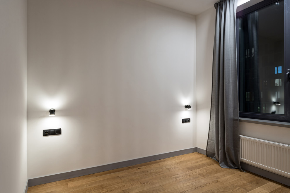 Минималистическая студия в Сколково