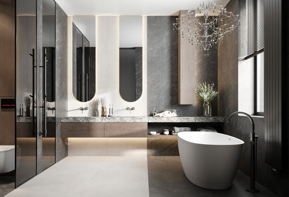 Загородный Дом Мастер ванная Волшебно!