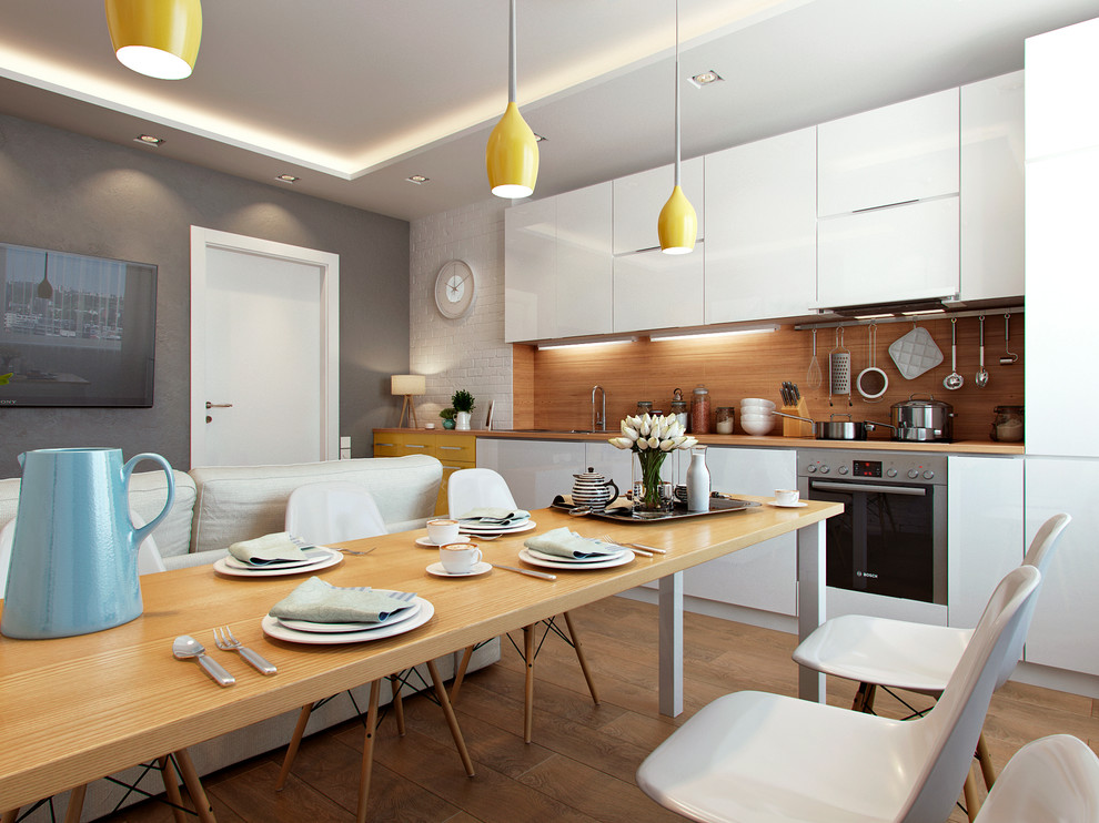 ДИЗАЙН ИНТЕРЬЕРА КУХНИ-ГОСТИНОЙ В Г. ВОРОНЕЖ