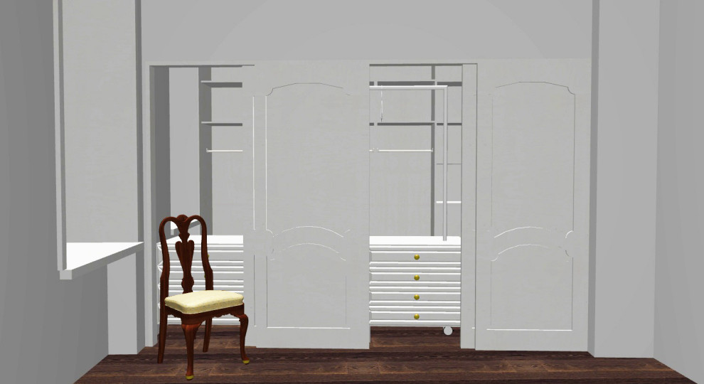 Английский колониальный. Дизайн-проект квартиры в историческом доме 1890 года на