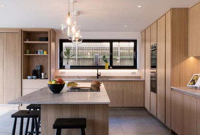 Cambridge Detached House trendy-koekken