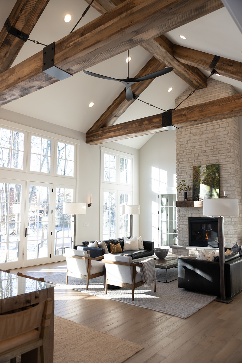 Floors, Beams, & Stairs with Steel Accents