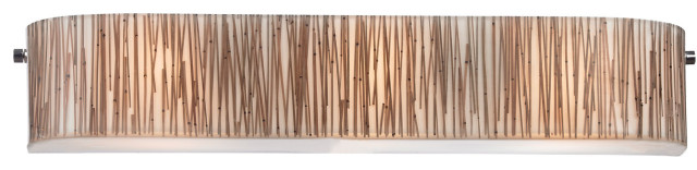 Modern Organics 3 Light Bathroom Vanity Light, Incandescent - Transitional - Bathroom Vanity ...