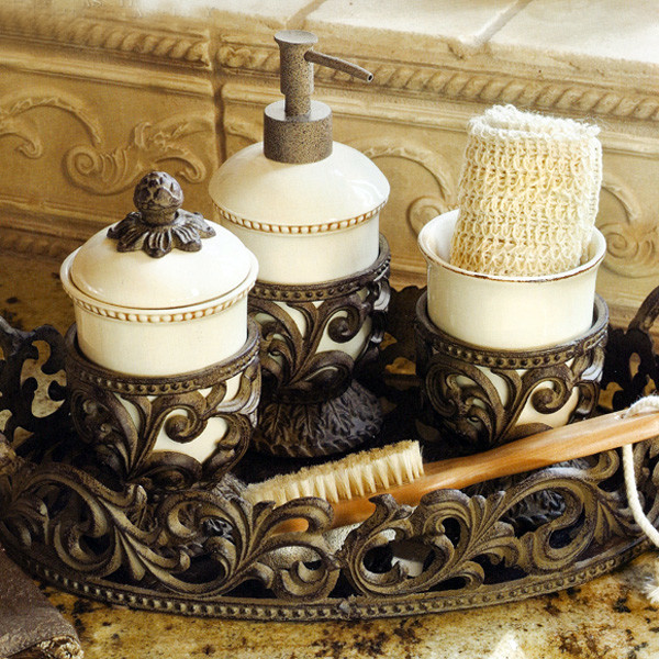 Bath Soap Dispenser Sets Automatic French Soap Dispenser Zeppy Io 3pc Bathroom Accessory Set