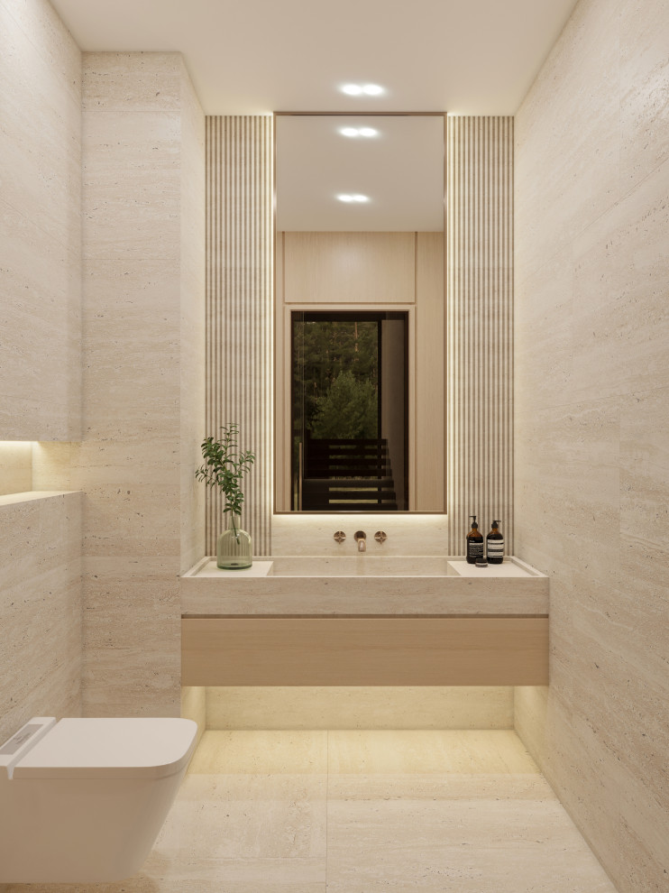 Дом с панорамными окнами.