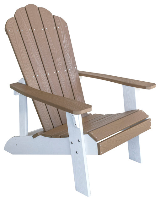 2Tone Adirondack Chair Transitional Adirondack Chairs by